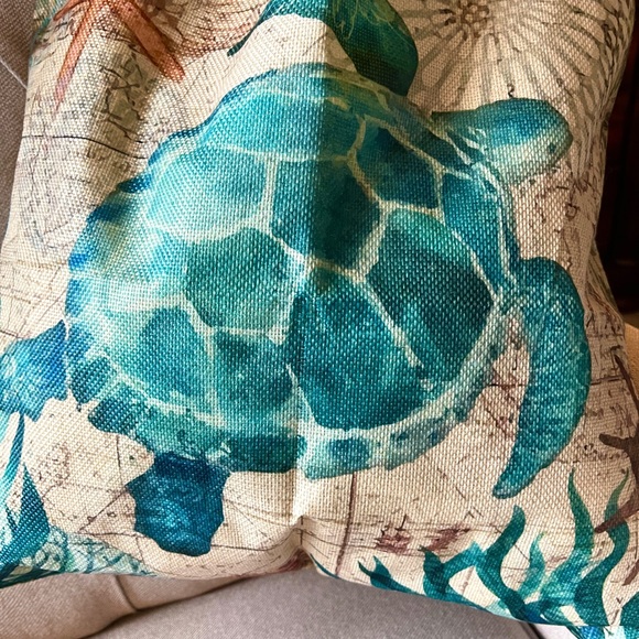 New Turtle Canvas Tote - Large - Picture 6 of 9
